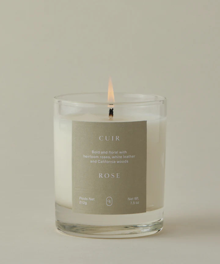 Cuir Rose Candle 212g
